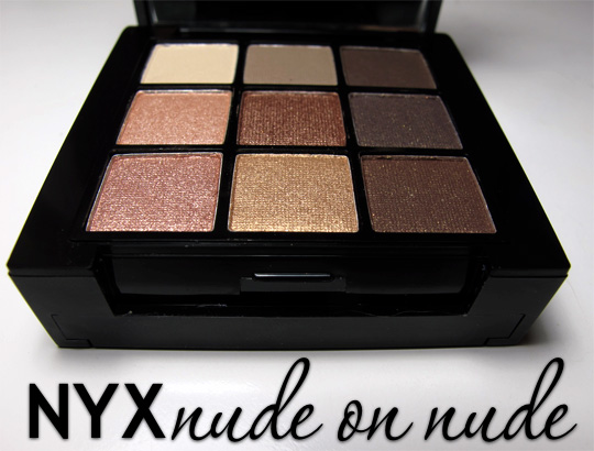 nyx nude on nude natural look kit review