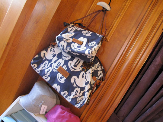 beauty of disney dooney bags blue and white