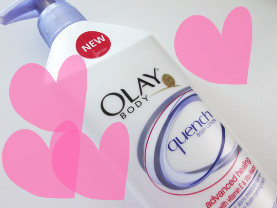 Olay Quench Advanced Healing Intensive Lotion review
