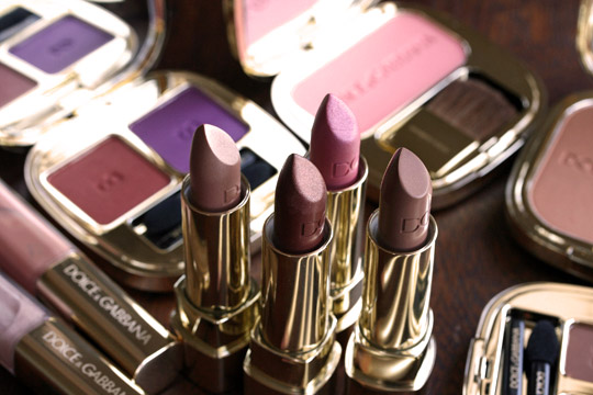 dolce gabbana ethereal beauty collection holiday 2010 photos lipsticks