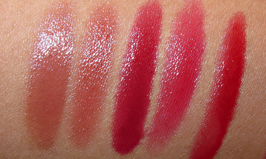 korres raspberry liquid lipstick swatches