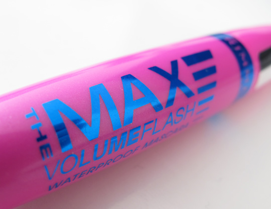 rimmel max volume flash waterproof mascara review
