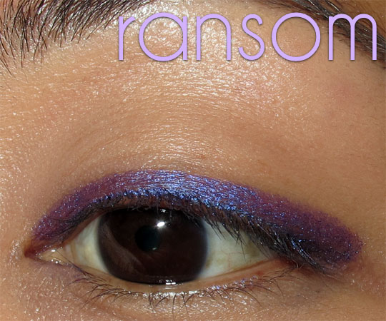 urban decay 24 7 jackpot swatches review ransom