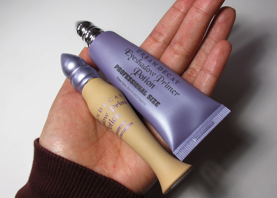 urban decay eyeshadow primer potion professional size review with eden
