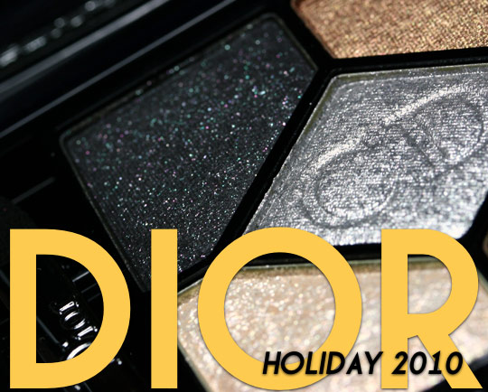dior holiday 2010 makeup swatches review