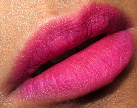 fred farrugia makeup review lip pink closeup
