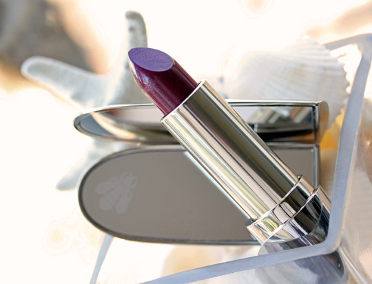 guerlain les ors holiday 2010 rouge g le brilliant b64 bee lipstick open