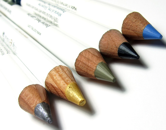 korres vitamin e 10 color pencil kit review swatches photos pencils 1