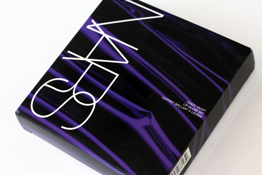 nars crazy heart swatches review photos box