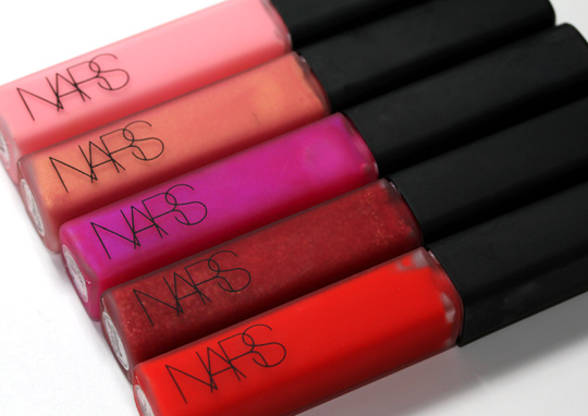 nars crazy heart swatches review photos glosses