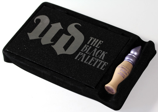 urban decay black palette review swatches photos in box