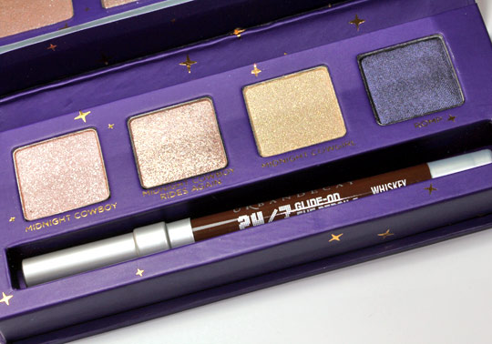 urban decay cowboy junkie set review swatches photos makeup and beauty blog palette 2