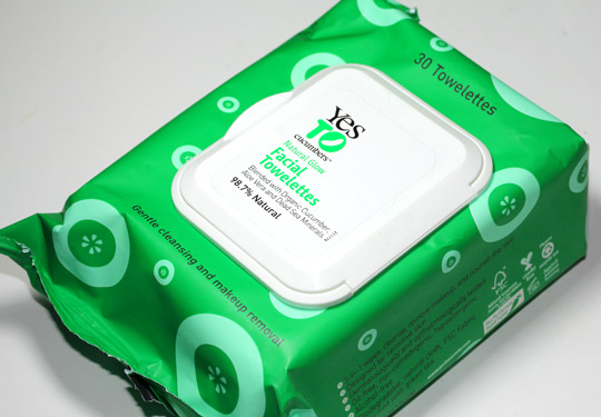 yes to cucumbers facial towelettes review