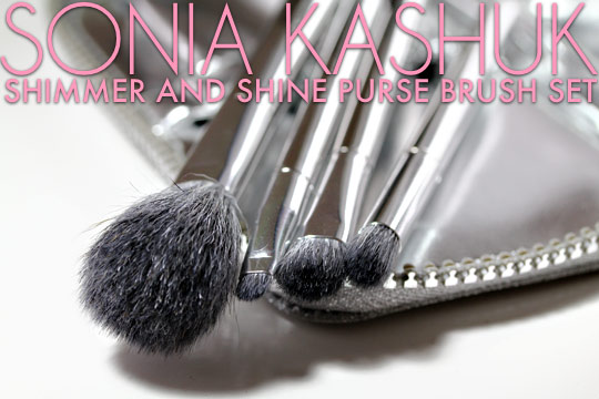 Sonia Kashuk Shimmer and Shine Purse Brush Set