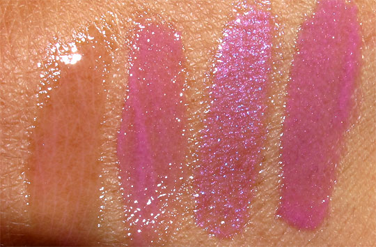 benefit kiss you ultra shines gloss swatches