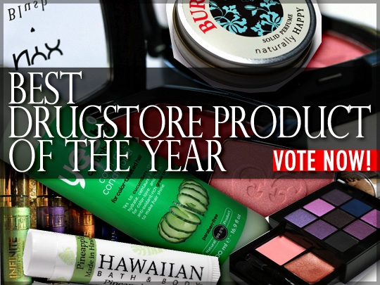 Cast your vote for the best drugstore product of 2010