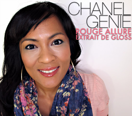 Wishes Come True with Chanel Extrait de Gloss in Genie - Makeup