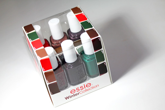 essie winter collection review swatches photos box