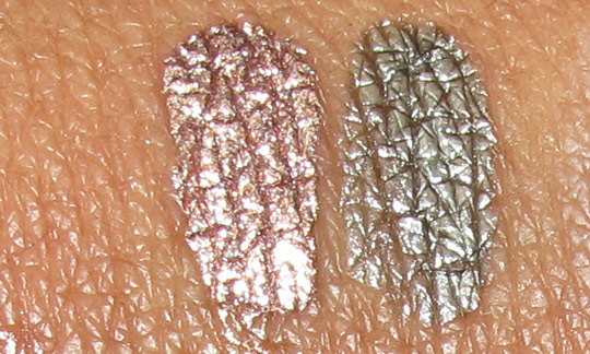 mac champale swatches nail polish