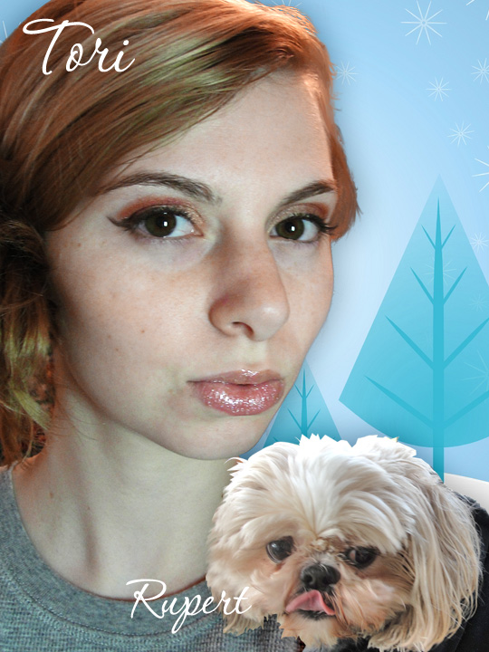 Happy Holidays from Tori and Rupert