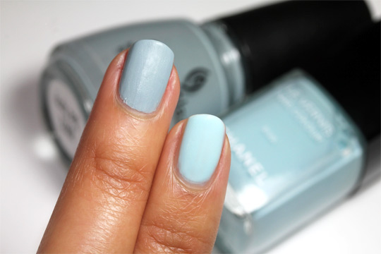 A $5 Dupe for Chanel Riva? Yes Way! The China Glaze Nail Lacquer in Sea  Spray - Makeup and Beauty Blog