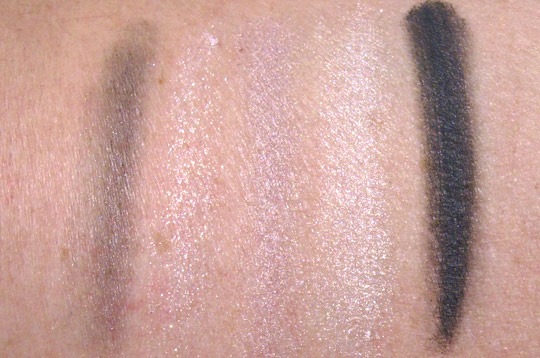 Dior Soft Pink Design Swatches on NW20 skin without flash