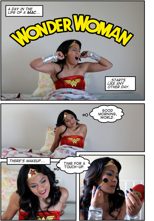 MAC Wonder Woman Comic: Page 1