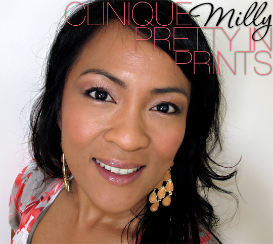 clinique milly pretty in prints palette