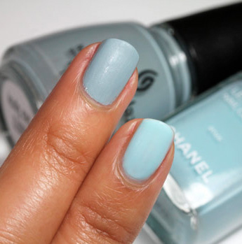 Is China Glaze Nail Lacquer in Sea Spray a Dupe for Chanel Riva?