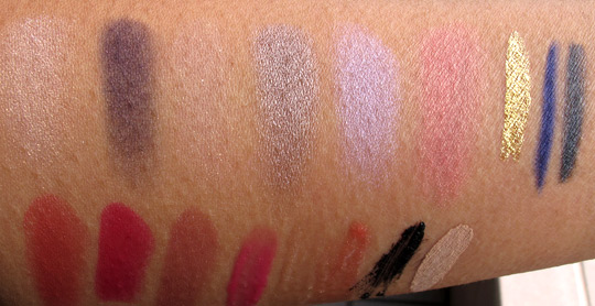 laura mercier silk road swatches without flash