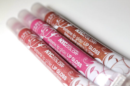 nyc new york color extreme lip glider lip gloss tubes
