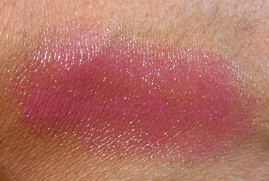CHANEL rouge coco shine lipstick in boy swatch