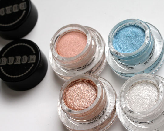 buxom stay there eye shadow swatches spring 2011