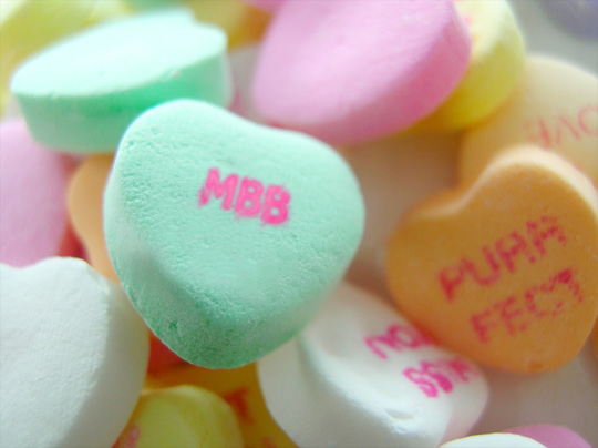 Have some Valentine's Day candy