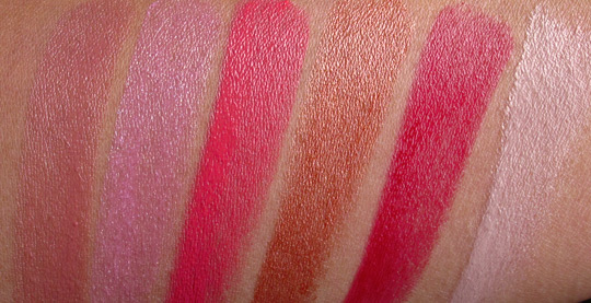 mac sheen supreme lipstick swatches without the flash