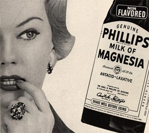 Is milk of magnesia a cure for oily skin?
