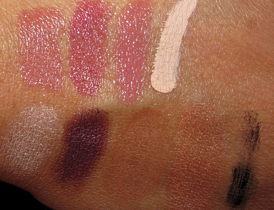 trish mcevoy resort collection swatches with the flash
