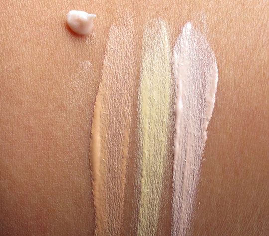 MAC Primed for Perfection swatches
