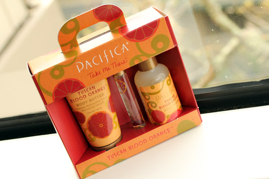 Pacifica Tuscan Blood Orange Take Me There Gift Set