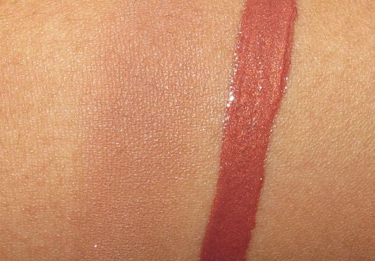 bareminerals faux & foxy swatches