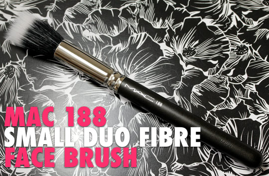 mac 188 small duo fibre face brush