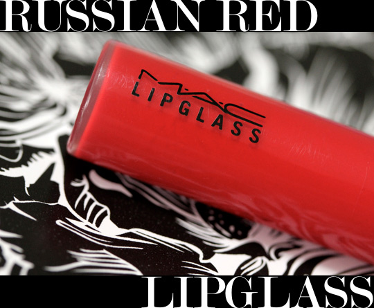 mac russian red lipglass