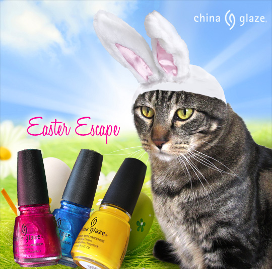 Tabs for China Glaze Easter Escape