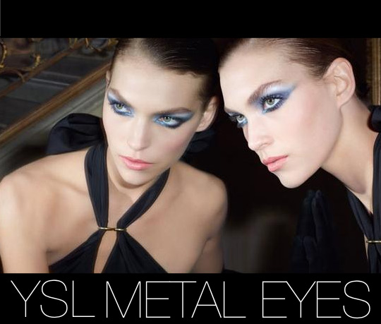 YSL metal eyes collection
