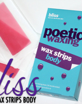 Bliss Poetic Waxing Strips Body Kit