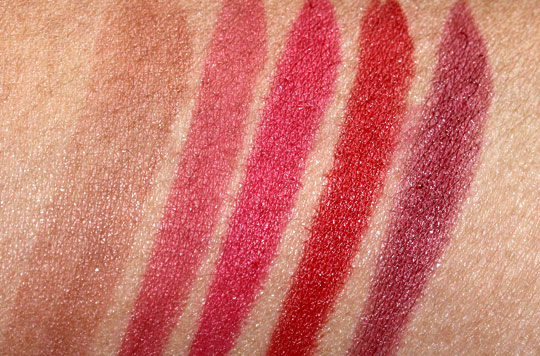 nyc new york color smooch proof lip stain swatches