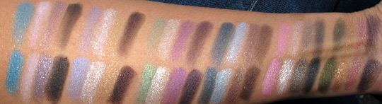 ysl metal eyes swatches with flash