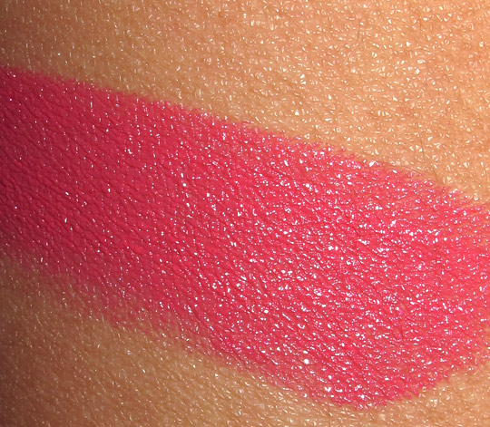 mac impassioned lipstick swatch