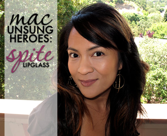 Mac Unsung Heroes Lipglass In Spite Makeup And Beauty Blog