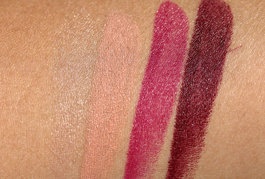 mac me over swatches